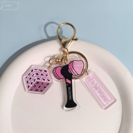 BTS, Blackpink, EXO, Twice keychains