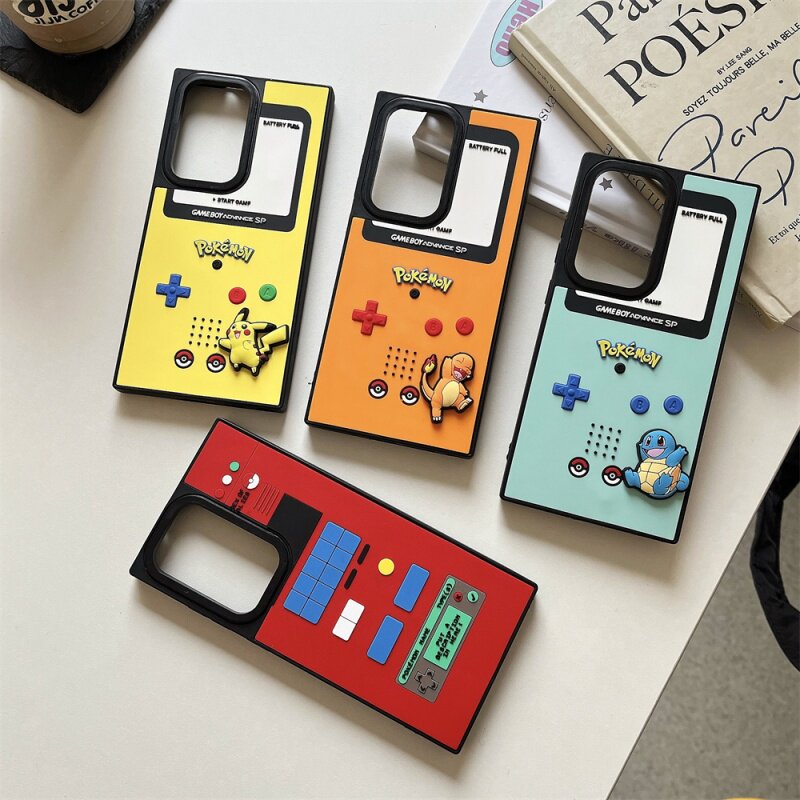 3D Pikachu game console case