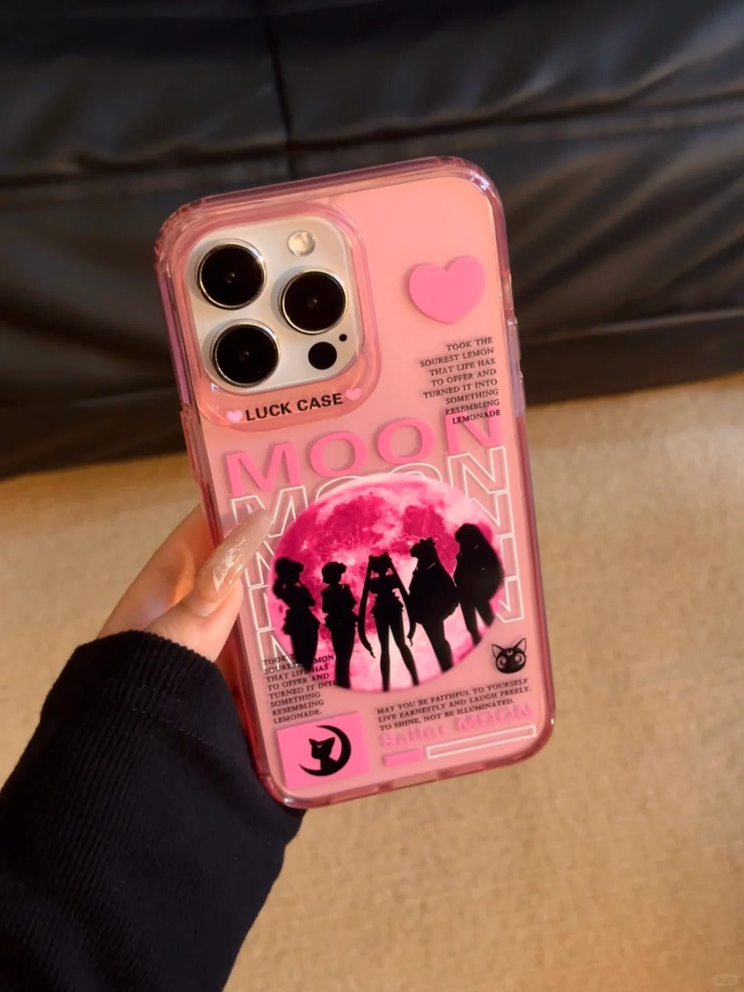 Pink Sailor Moon Case MoonA