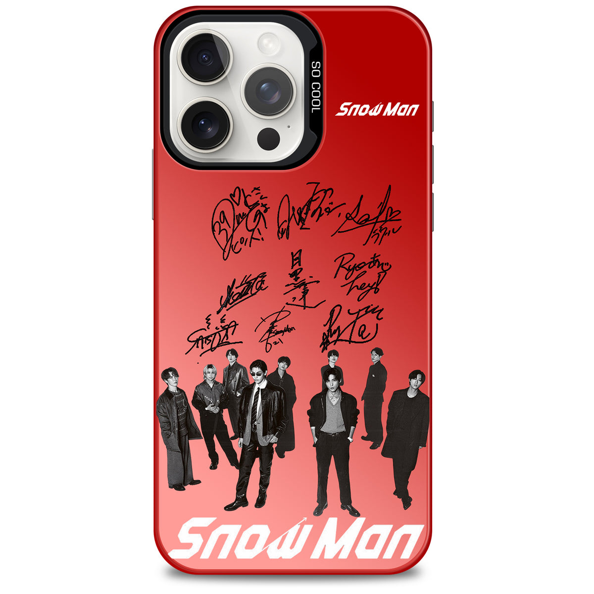 Snow Man Phone Case