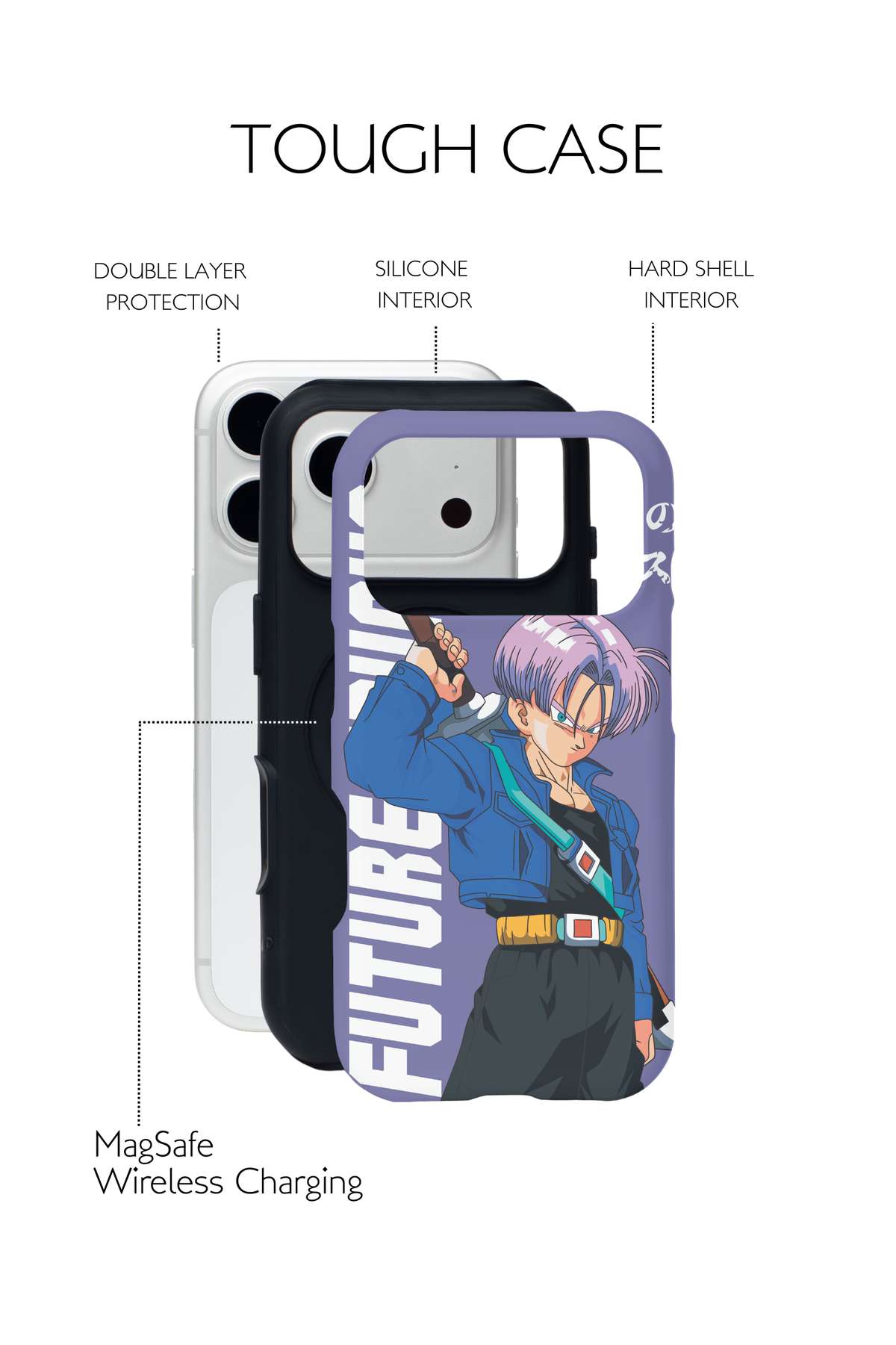 Dragon Ball Z Trunks Art - iPhone & Samsung Case