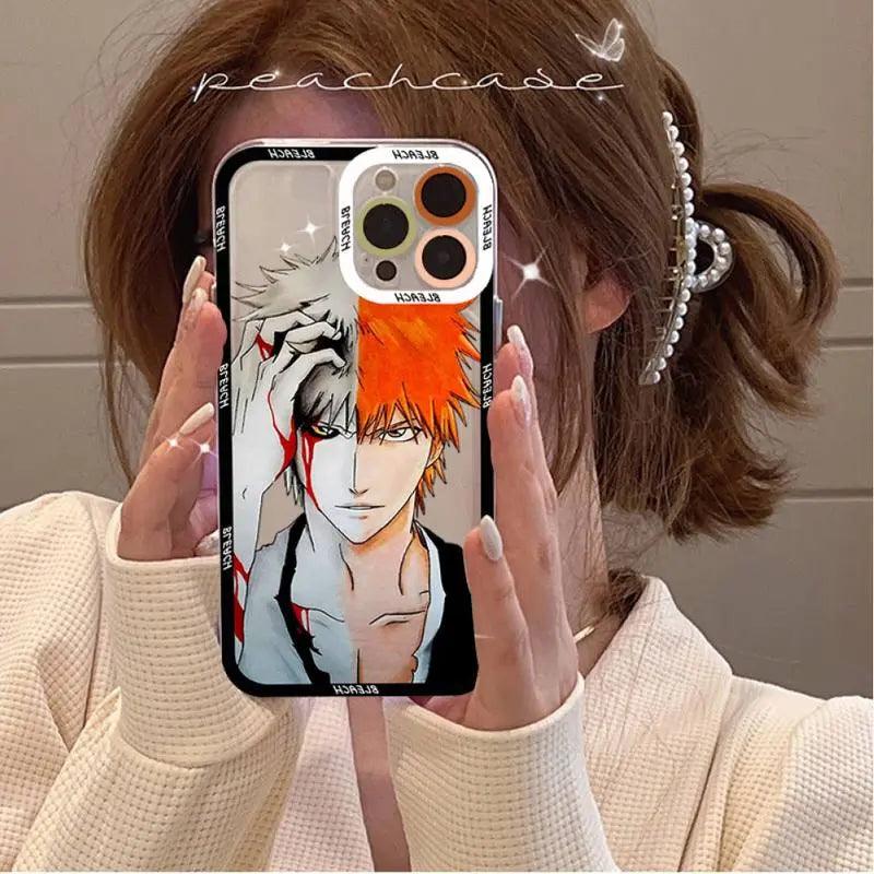 Anime Bleach Ichigo Kurosaki Phone Case Kurosaki 11