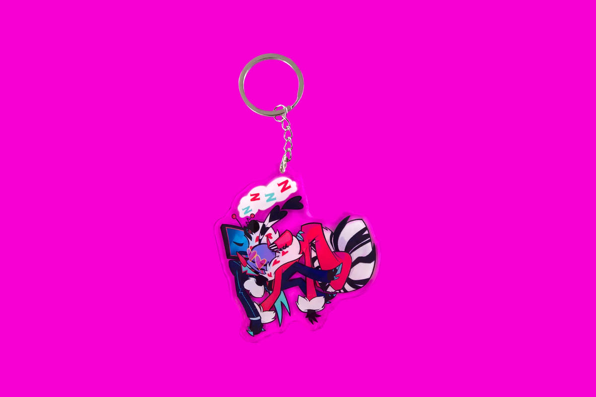After The Battle Keychain