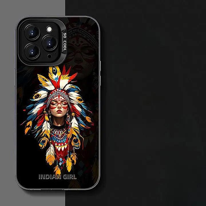 Medieval Retro American Indian Phone Case Medieval2
