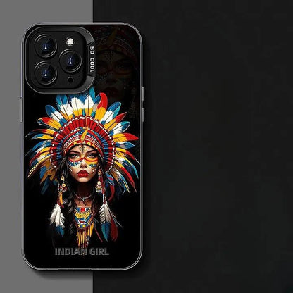Medieval Retro American Indian Phone Case Medieval3