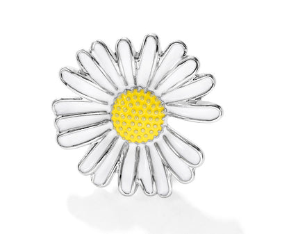 G-Dragon's same style diamond-encrusted daisy brooch