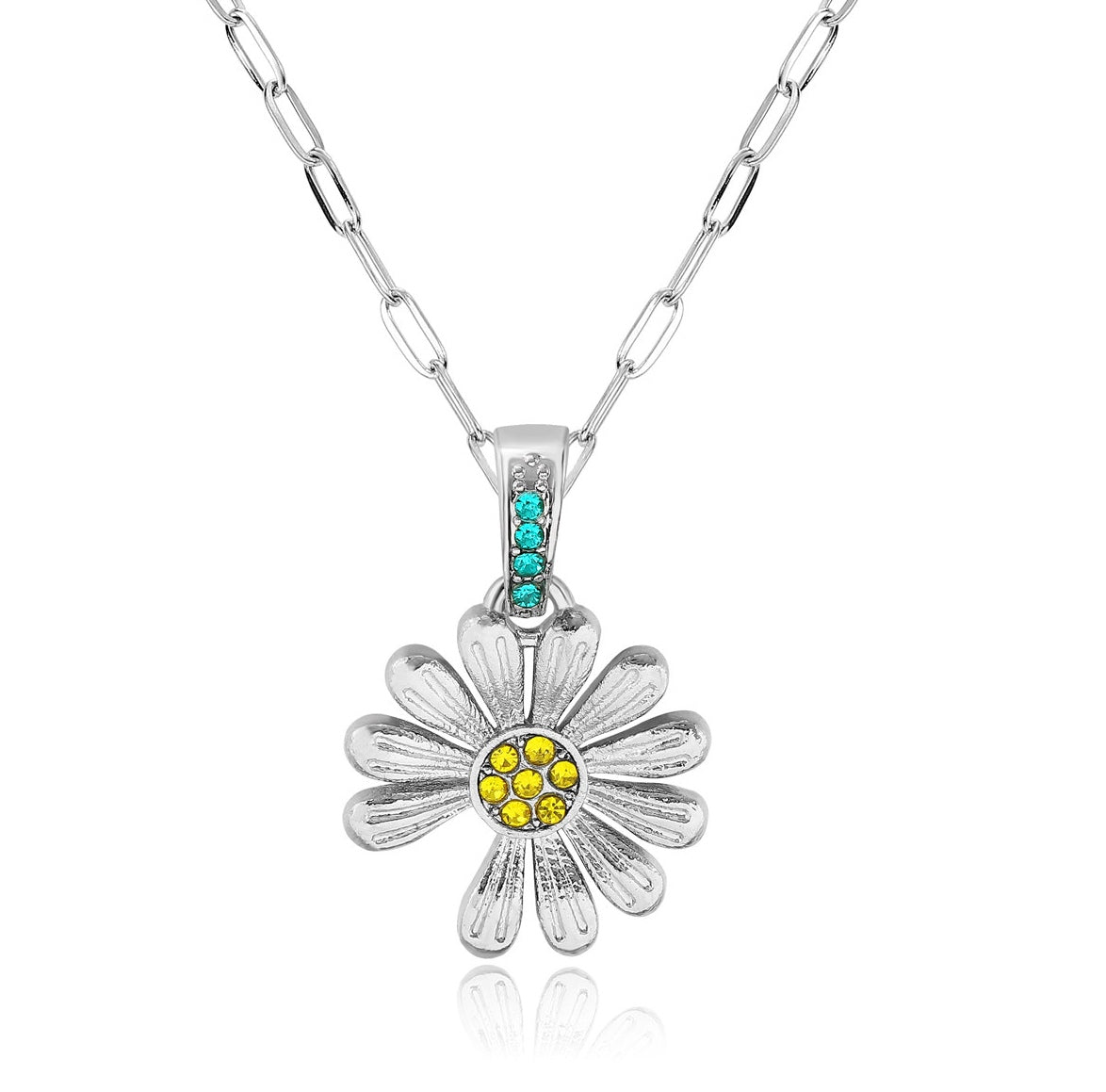 G-Dragon's same style diamond-encrusted daisy brooch
