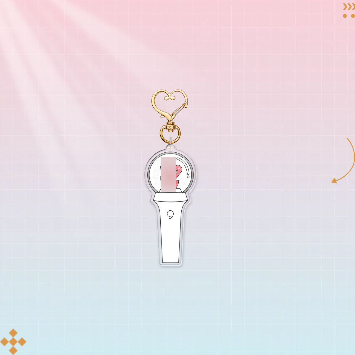 K-pop group support keychains