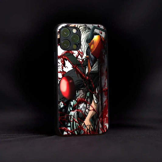 Wrath of Chainsaw Man Glass Case