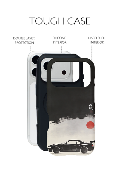 The Way (道) - Minimalist JDM Ink Phone Case