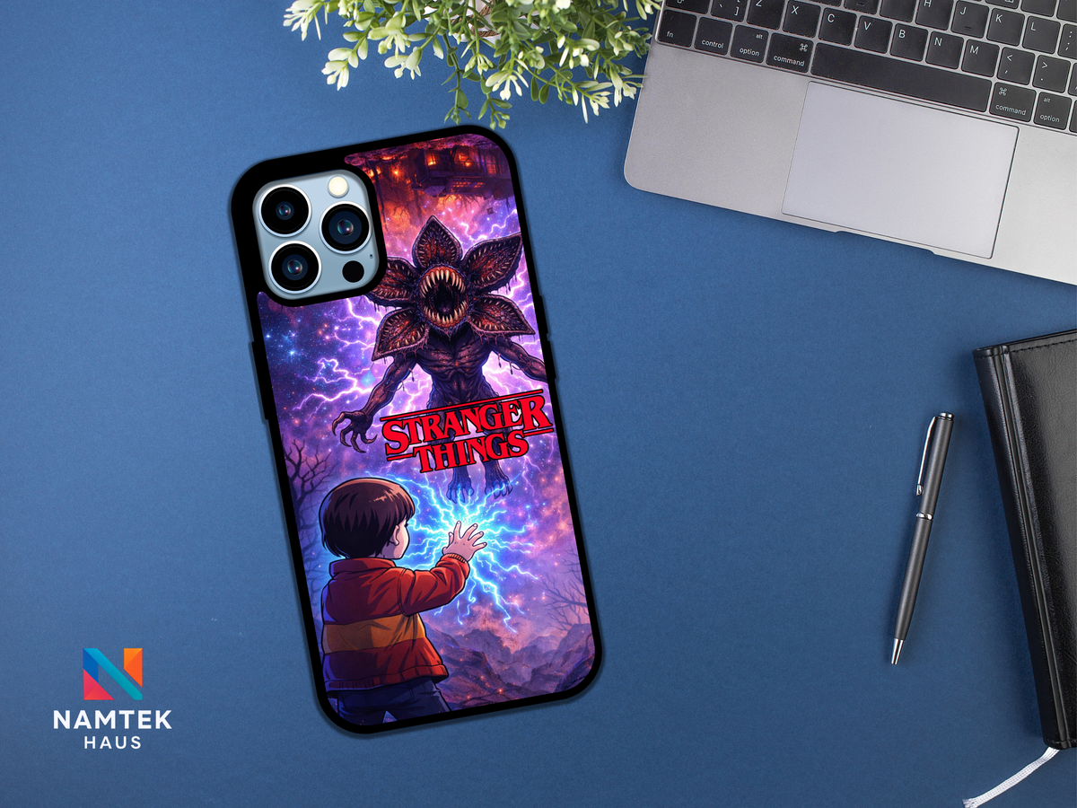 Stranger Things Will vs Demogorgon iPhone Case