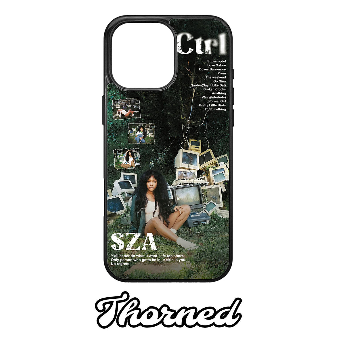 SZA album cover Ctrl phone case